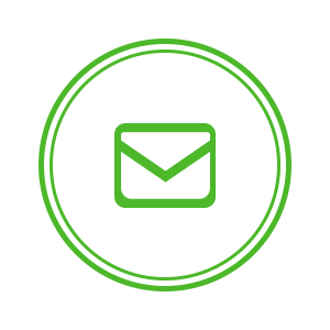 問い合わせのイメージのメールアイコン